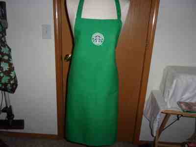 Authentic Starbucks Green Apron 2010 Old Logo - NEW - Sold on eBay Jan, 7th 2020 for $18.00