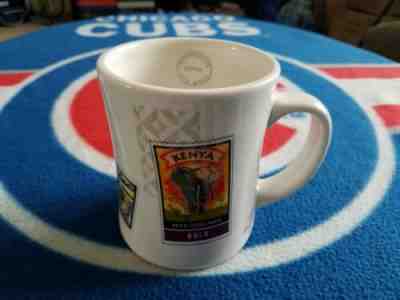 2002 Starbucks Coffee Barista Mug Air Mail Stamps (Kenya, Sulawesi, Ethiopia) - Sold on eBay Jan, 7th 2020 for $29.99