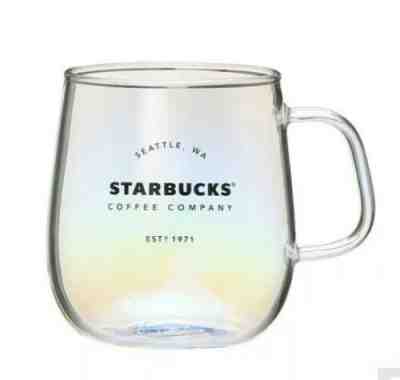 New In Box Starbucks Japan Hologram Glass Cup 12oz Heat Resistant - Sold on eBay Jan, 7th 2020 for $38.00