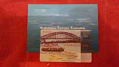 STARBUCKS 2005 Australia Sydney Harbor Gift Card MINT w/Mint Sleeve US Seller - Sold on eBay Jan, 7th 2020 for $17.77