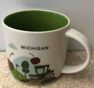 Starbucks Mug You Are Here Series Michigan 14oz - Inc Ship - Sold on eBay Jan, 7th 2020 for $18.75