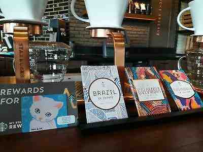 Starbucks Taster Reserve Card Coffee Brazil Colombia - Paul & Joe Card Thailand - Sold on eBay Jan, 7th 2020 for $15.00