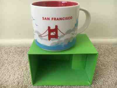 New Starbucks Coffee You Are Here Collection San Francisco Mug 14 Oz - Sold on eBay Jan, 7th 2020 for $29.95