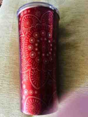 NEW! RARE! Starbucks Metal Tumbler Stainless Steel Mercury Succulent Eyelet 16oz - Sold on eBay Jan, 7th 2020 for $24.95