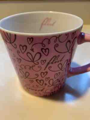 Starbucks 2006 Sweet Flirt Pink Valentine Coffee Mug Tea Cup Hearts 17 Ounces - Sold on eBay Jan, 7th 2020 for $18.00
