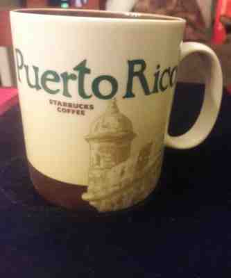 NWT Starbucks PUERTO RICO 16 oz. Global Icon Collector Series City Coffee Mug  - Sold on eBay Jan, 7th 2020 for $28.00
