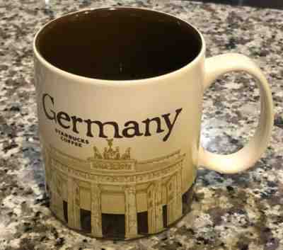 Starbucks 2011 Germany Deutschland - City Collector Series - 16oz Coffee Mug Cup - Sold on eBay Jan, 7th 2020 for $25.00