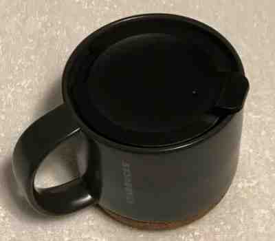 Starbucks 2016 Cork Bottom 12 oz Coffee Travel Mug w/ Lid Charcoal Gray - Sold on eBay Jan, 7th 2020 for $21.99