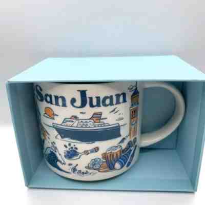 NEW Starbucks San Juan Puerto Rico Been There Series Coffee Collectors mug NIB  - Sold on eBay Jan, 7th 2020 for $34.95