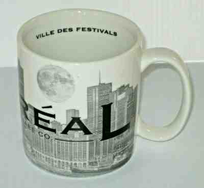 2005 STARBUCKS Skyline Series One MONTREAL VILLE DES FESTIVALS Barista MUG  - Sold on eBay Jan, 7th 2020 for $19.99