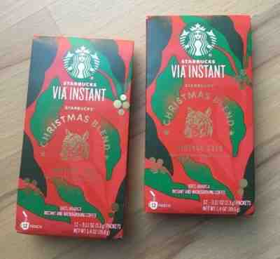Starbucks Christmas Blend Via 2019 New Lot Set Rare Sumatra Instant - Sold on eBay Jan, 7th 2020 for $23.88