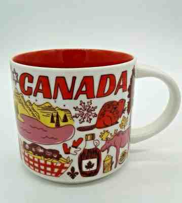 Starbucks Canada Mug Been There Across The Globe Series 14 fl oz - Sold on eBay Jan, 7th 2020 for $24.00