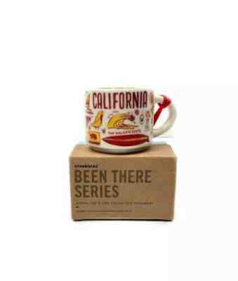 Starbucks California Been There Series 2oz Ornament Mini Mug Cup Espresso - Sold on eBay Jan, 7th 2020 for $16.07