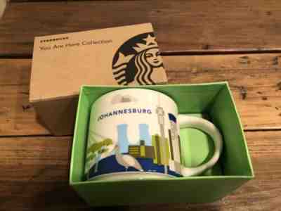 Starbucks You Are Here Collection Johannesburg South Africa 14oz 2017