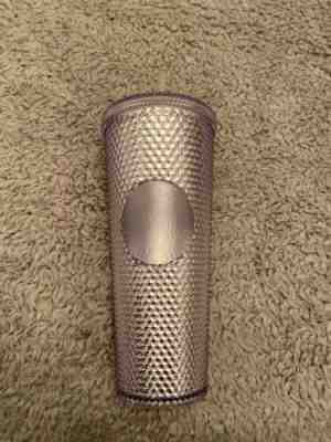 Starbucks 2019 BLING PLATINUM Silver Studded Tumbler Venti 24oz Holiday - Sold on eBay Jan, 7th 2020 for $19.99