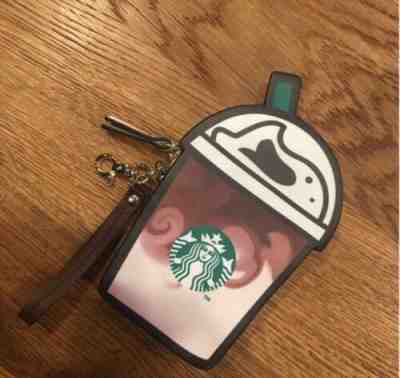 New Rare Starbucks 2017 Frappuccino Coin Bag - Sold on eBay Jan, 7th 2020 for $19.99