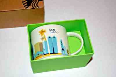 Starbucks San Diego You Are Here Collection Coffee Mug -14oz -Retired 2015 NIB - Sold on eBay Jan, 7th 2020 for $22.99
