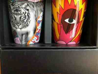 NEW Starbucks Coffee Stories Artists Collectible Shot Glasses 3 And 4 - Sold on eBay Jan, 7th 2020 for $25.00