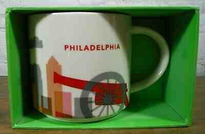 Starbucks You Are Here Mug Philadelphia, PA New in Box - Retired - Free S/H 2013 - Sold on eBay Jan, 7th 2020 for $26.99