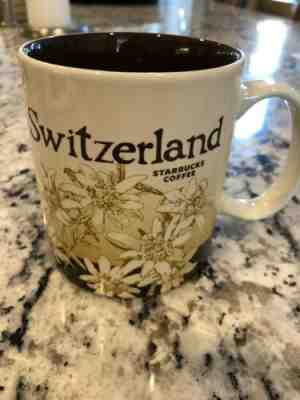 New Authentic Starbucks SWITZERLAND 16 oz mug 2013 - DISCONTINUED - Sold on eBay Jan, 7th 2020 for $39.99