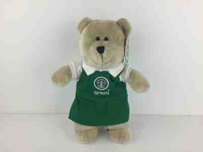 Starbucks Bearista Bear Destination SPAIN Green Apron New With Tags Coffee 2007 - Sold on eBay Jan, 7th 2020 for $49.97