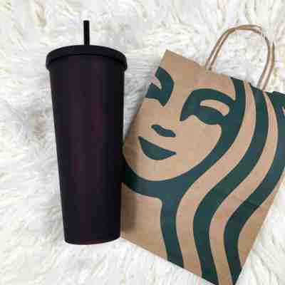STARBUCKS MATTE PURPLE TUMBLER. LIMITED EDITION. Sold out in stores. 24OZ  - Sold on eBay Jan, 7th 2020 for $40.00
