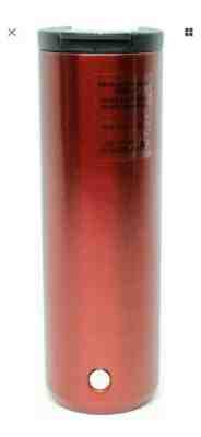 New Starbucks 2019 Christmas Vacuum Insulated Stainless Steel Shiny Red Tumbler - Sold on eBay Jan, 7th 2020 for $22.00