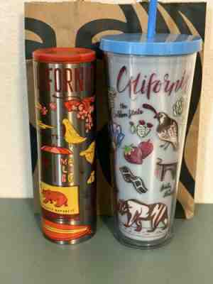 Starbucks 2019 Hot Steel And Cold California BEEN THERE Tumbler CA New Set! - Sold on eBay Jan, 7th 2020 for $45.95