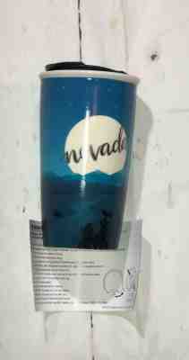 NWT Starbucks Desert Moon NEVADA 12 Ounce Ceramic Travel Tumbler  - Sold on eBay Jan, 6th 2020 for $32.99