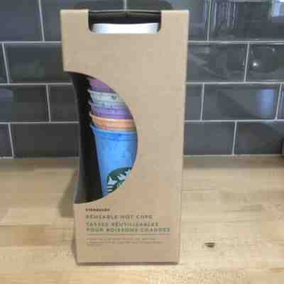 Starbucks Hot Reusable 6 Count NOT COLOR CHANGING New 2019 - Sold on eBay Jan, 6th 2020 for $24.99