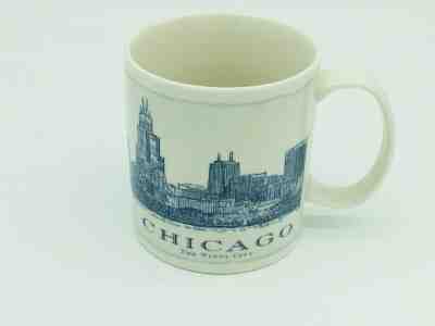Starbucks 2008 CHICAGO Architecture Collector Series Coffee Cup Mug 18oz - Sold on eBay Jan, 6th 2020 for $29.99