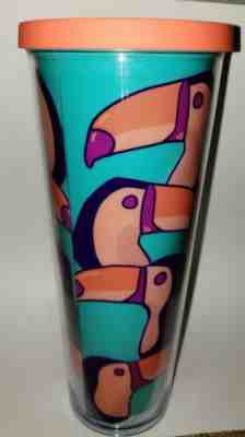 Starbucks Toucan Venti Cold Cup Tumbler 24oz RARE. No straw. - Sold on eBay Jan, 6th 2020 for $31.99