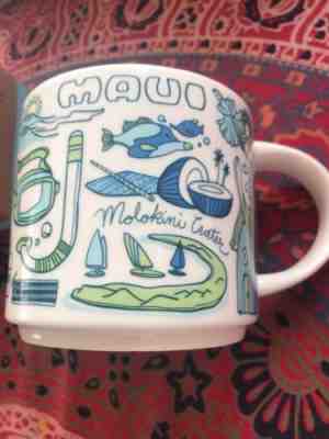 NEW In Box 2018 Starbucks MAUI Hawaii  Been There Series 14 Oz Ceramic Cup Mug - Sold on eBay Jan, 6th 2020 for $37.00