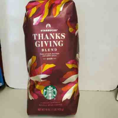 1-BAG Starbucks 2019 Thanksgiving Blend (Whole Bean)  - Sold on eBay Jan, 6th 2020 for $15.00