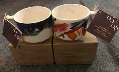 Set of 2 Starbucks New Artisan Series Coffee Mug 05/08 06/08 12oz. NIB - Sold on eBay Jan, 6th 2020 for $45.00
