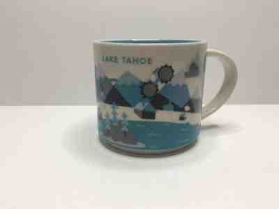 Starbucks Coffee Mug Lake Tahoe 2016 You Are Here Collection 14 fl oz YAH Cup - Sold on eBay Jan, 6th 2020 for $22.50