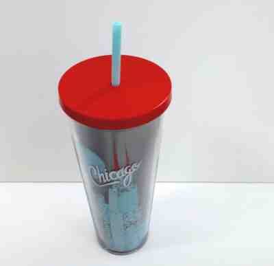 Starbucks Chicago  Acrylic Cold Cup Tumbler Venti 24oz - Sold on eBay Jan, 6th 2020 for $34.95