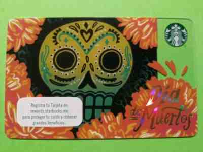 Starbucks gift card 2019 "DAY OF THE DEAD" VHTF. MINT ???????? MEXICO NO VALUE - Sold on eBay Jan, 6th 2020 for $15.95
