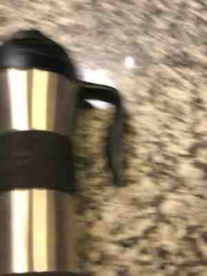 Starbucks Stainless Steel Tumbler 16 oz  2006 Rubber Grip and Handle Excellent - Sold on eBay Jan, 6th 2020 for $29.99