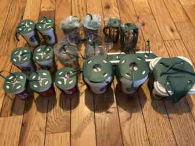 Lot Of 21 Starbucks Coffee Christmas Ornaments  - Sold on eBay Jan, 6th 2020 for $43.00