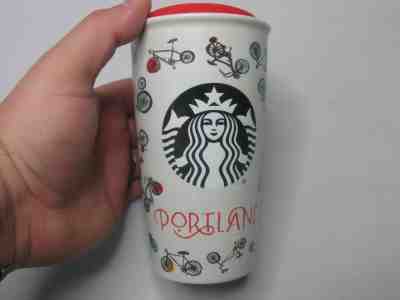 New!! Starbucks Portland Travel Mug * Bicycles * 12 Ounces * FREE SHIPPING!! - Sold on eBay Jan, 6th 2020 for $39.99