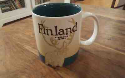 Rare Starbucks 16 oz coffee mug Finland 2014 Collector Series  - Sold on eBay Jan, 6th 2020 for $50.00