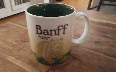 Rare Starbucks 16 oz mug Banff Alberta Canada 2009 Collector Series  - Sold on eBay Jan, 6th 2020 for $75.00