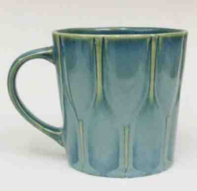 Starbucks 2010 New Bone China Lucky Blue Green Bamboo Coffee Mug Cup HTF 16 OZ - Sold on eBay Jan, 6th 2020 for $29.95