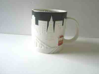  Starbucks Mug 2012 SAN FRANCISCO Skyline - CITY RELIEF Collector Series White w - Sold on eBay Jan, 6th 2020 for $16.25