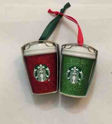 2 Holiday Starbucks Ornaments Christmas Collection 2019 Limited Edition New - Sold on eBay Jan, 6th 2020 for $22.99