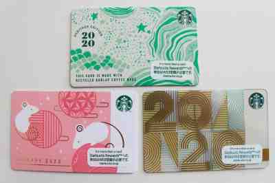 Starbucks Card Japan Happy 2020 New Year of the Mouse Rat Heritage Edition Gold  - Sold on eBay Jan, 5th 2020 for $29.70