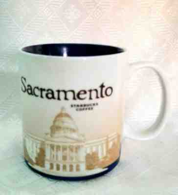 RARE 2009 Sacramento Starbucks Coffee Collector Series Mug Very Good Pre Owned - Sold on eBay Jan, 5th 2020 for $88.00