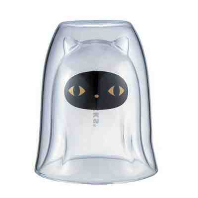 Starbucks Taiwan 2019 Halloween ghost kitty double wall glass cup 300ml - Sold on eBay Jan, 5th 2020 for $30.00
