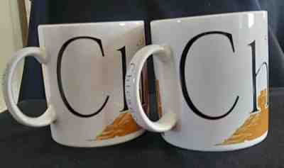 1994 Starbucks coffee mugs City Mug Chicago set of 2 Water Tower nice cond   - Sold on eBay Jan, 5th 2020 for $19.99